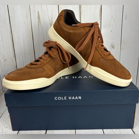 Cole Haan Other - Cole Haan Grand Crosscourt Modern Tennis Sneaker Style C33980 Medium Brown 8
